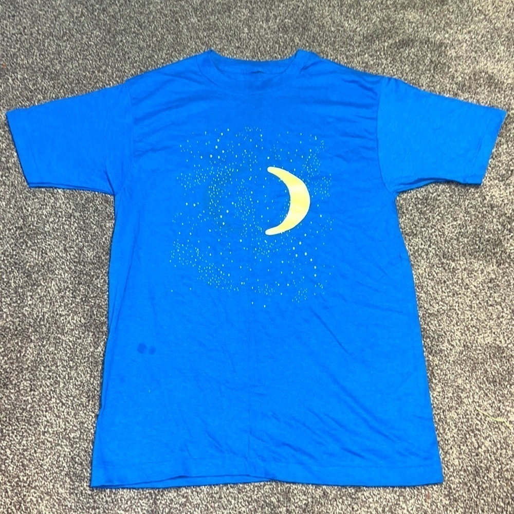 Moon and Stars Single Stitch Dorset, Vt T-Shirt